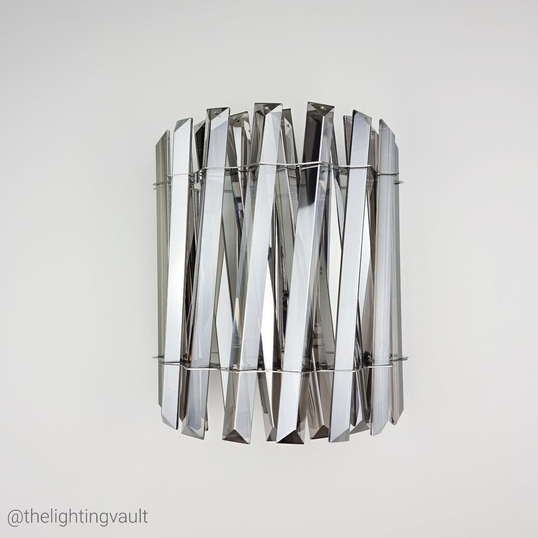 Devonport Smoked Wall Light