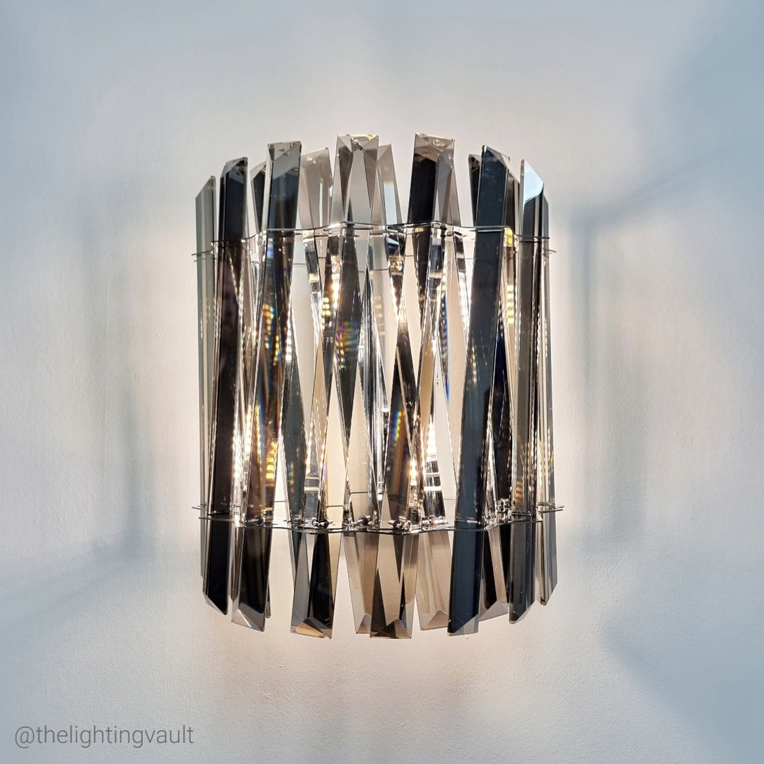 Devonport Smoked Wall Light