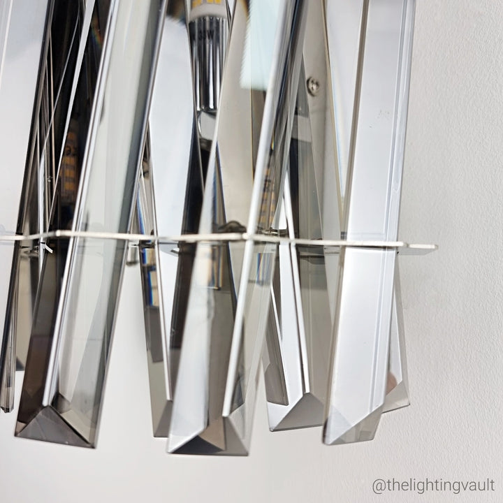 Devonport Smoked Wall Light