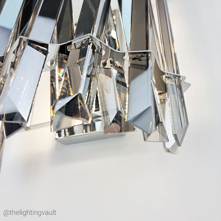 Devonport Smoked Wall Light