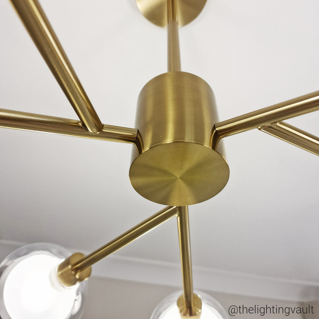 Eden 6-Light Semi-Flush Ceiling Light