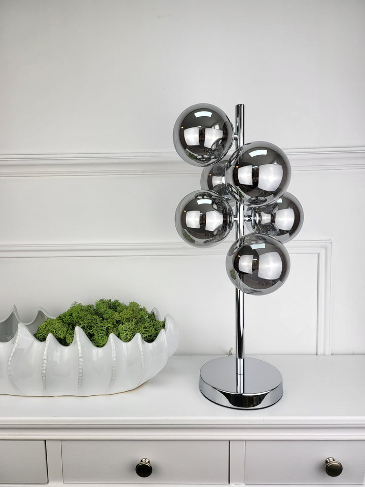 Melbourne Table Lamp Silver