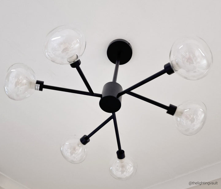 Eden 6-Light Semi-Flush Ceiling Light