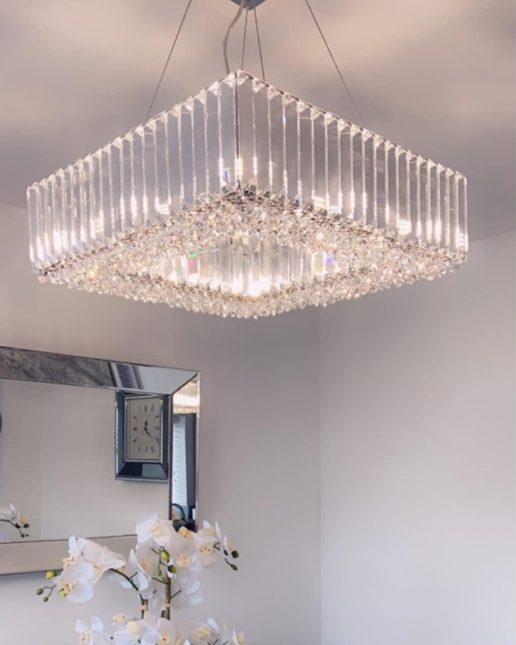 Salzburg Small Square Chandelier