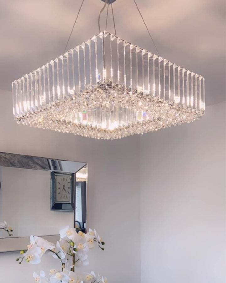 Salzburg Small Square Chandelier