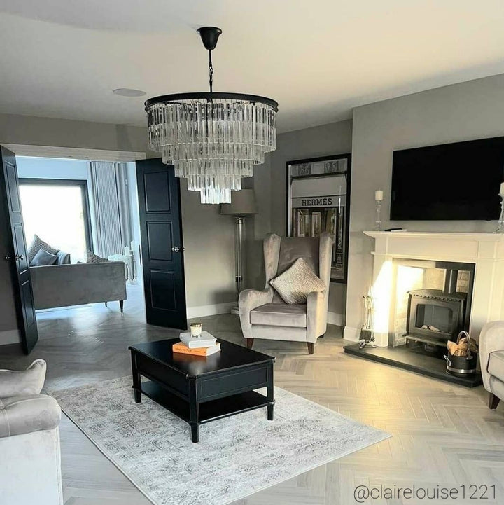 Seville Tiered Crystal Chandelier