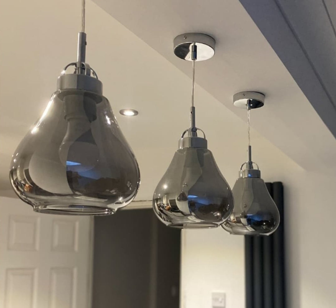 Darwen Small Glass Pendant Light – 3 Colours