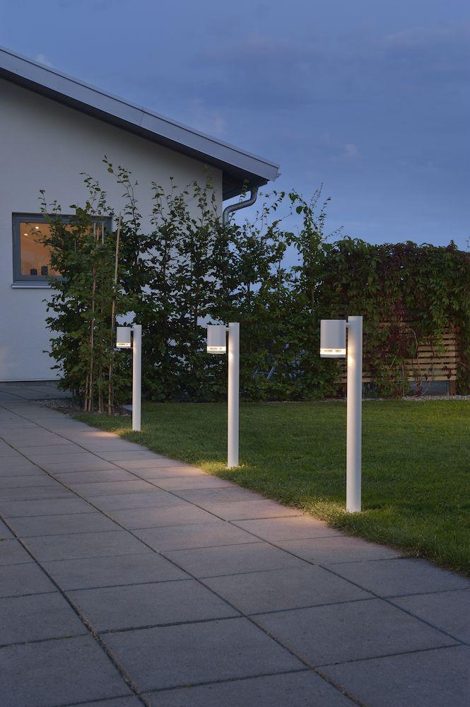 Lamp Post - Konstsmide Modena Short Post White