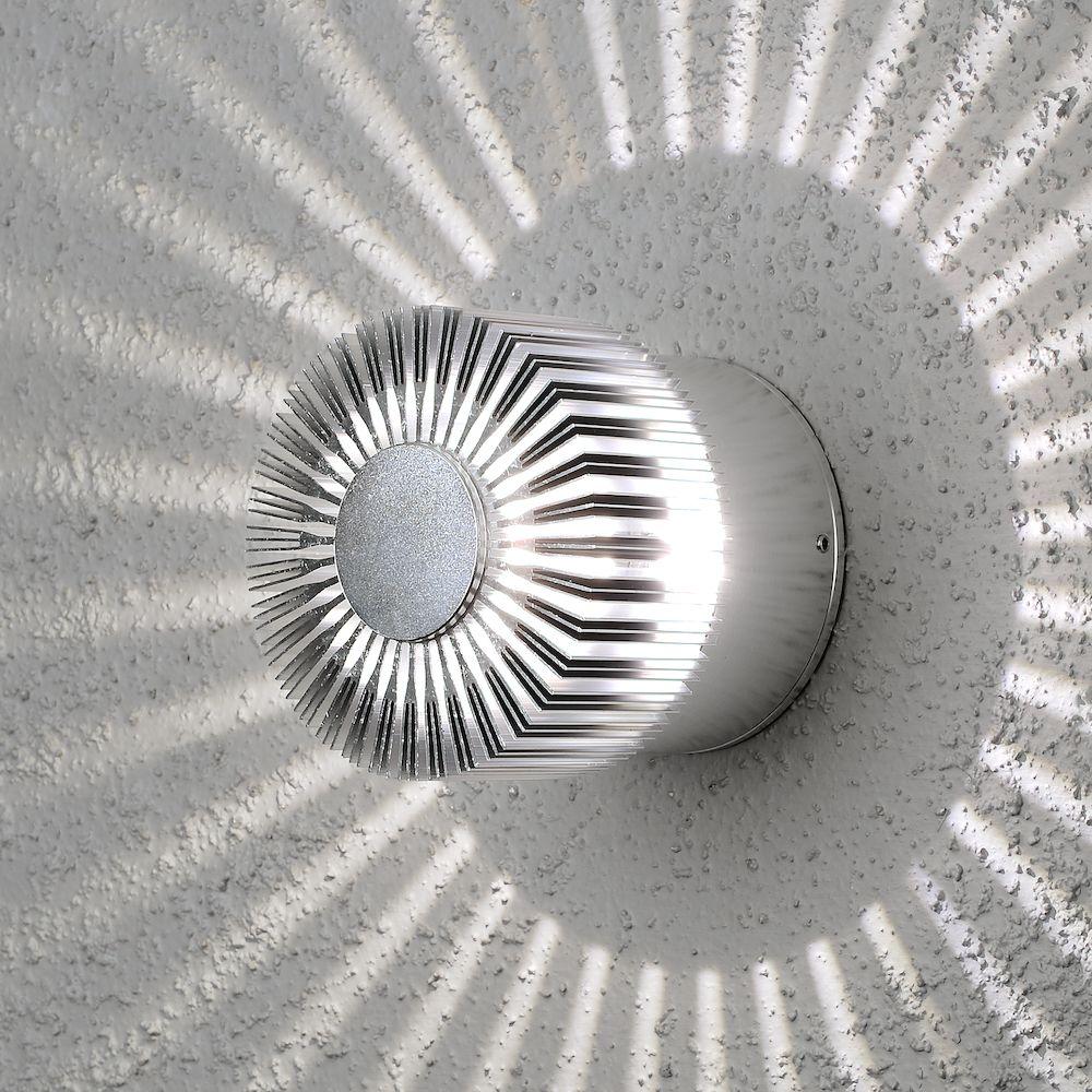 Outdoor Wall Light - Konstsmide Monza Wall Light Aluminium
