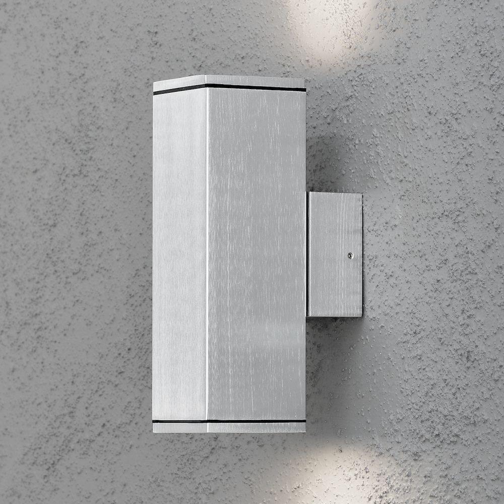 Outdoor Wall Light - Konstsmide Monza Wall Light Anodised