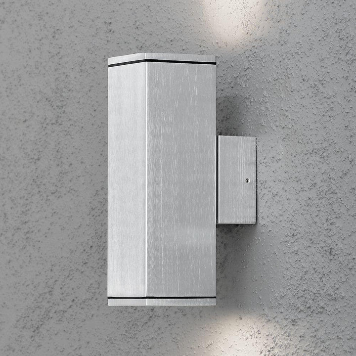 Outdoor Wall Light - Konstsmide Monza Wall Light Anodised