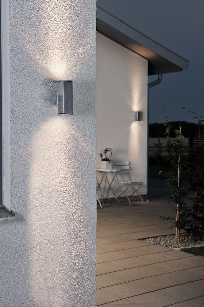 Outdoor Wall Light - Konstsmide Monza Wall Light Anodised