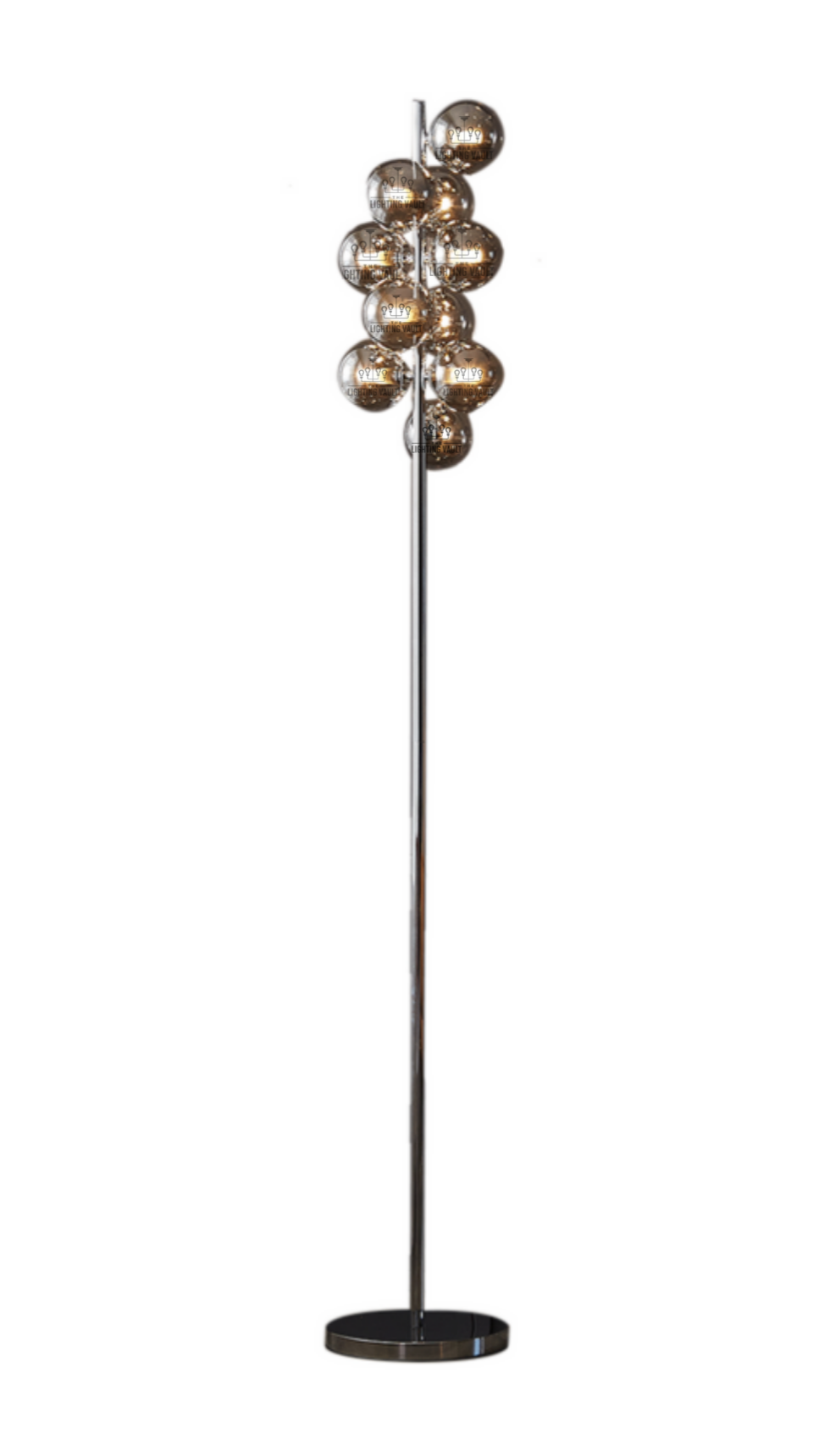 Melbourne Floor Lamp Silver