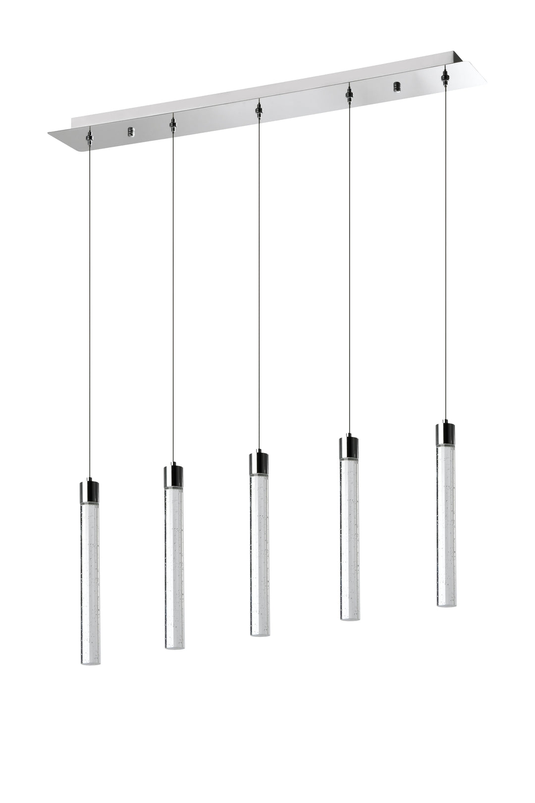 Sydney 5-Light Bubble Glass Pendant Bar