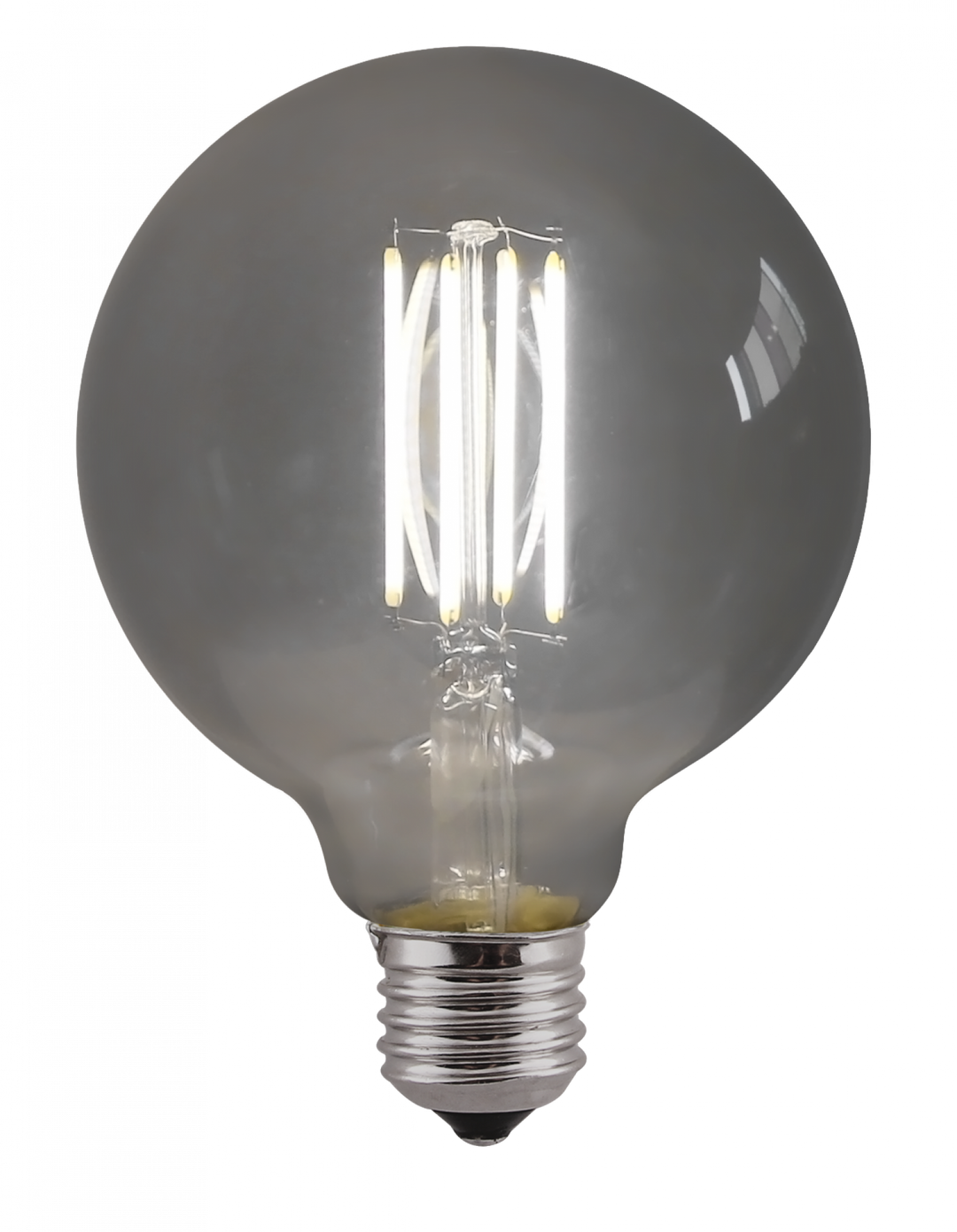 8W G95 Globe Light Bulb Smoked
