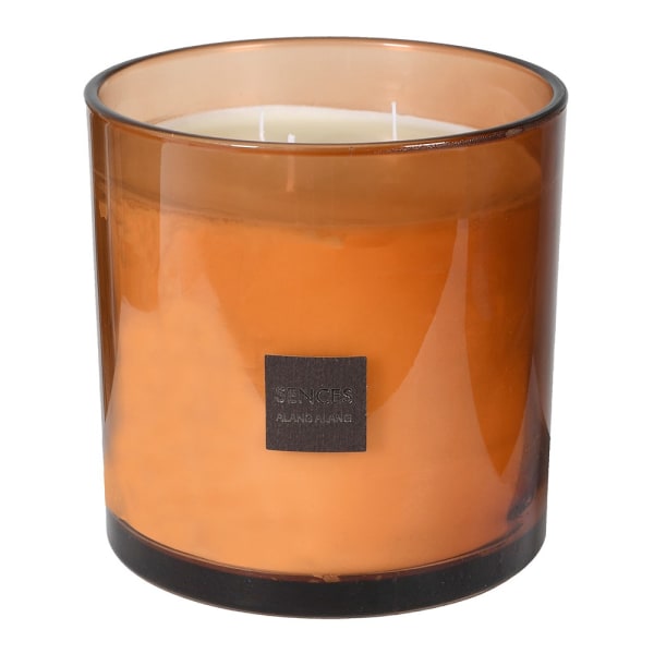 Sences Luxury Amber Alang Alang Scented Candle