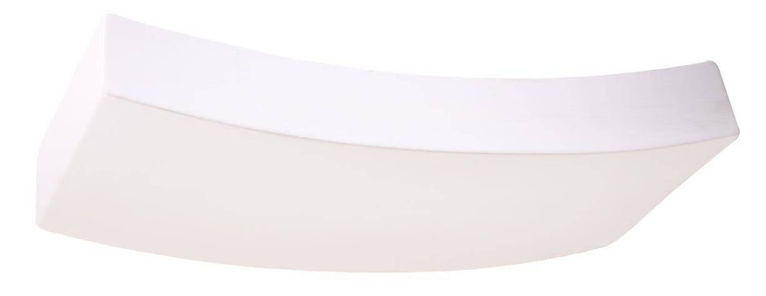 Langley Wall Light – Curved Plaster Design