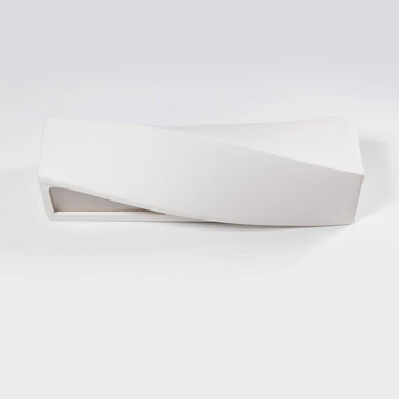 Vancouver Large Paintable Plaster Up and Down Wall Light