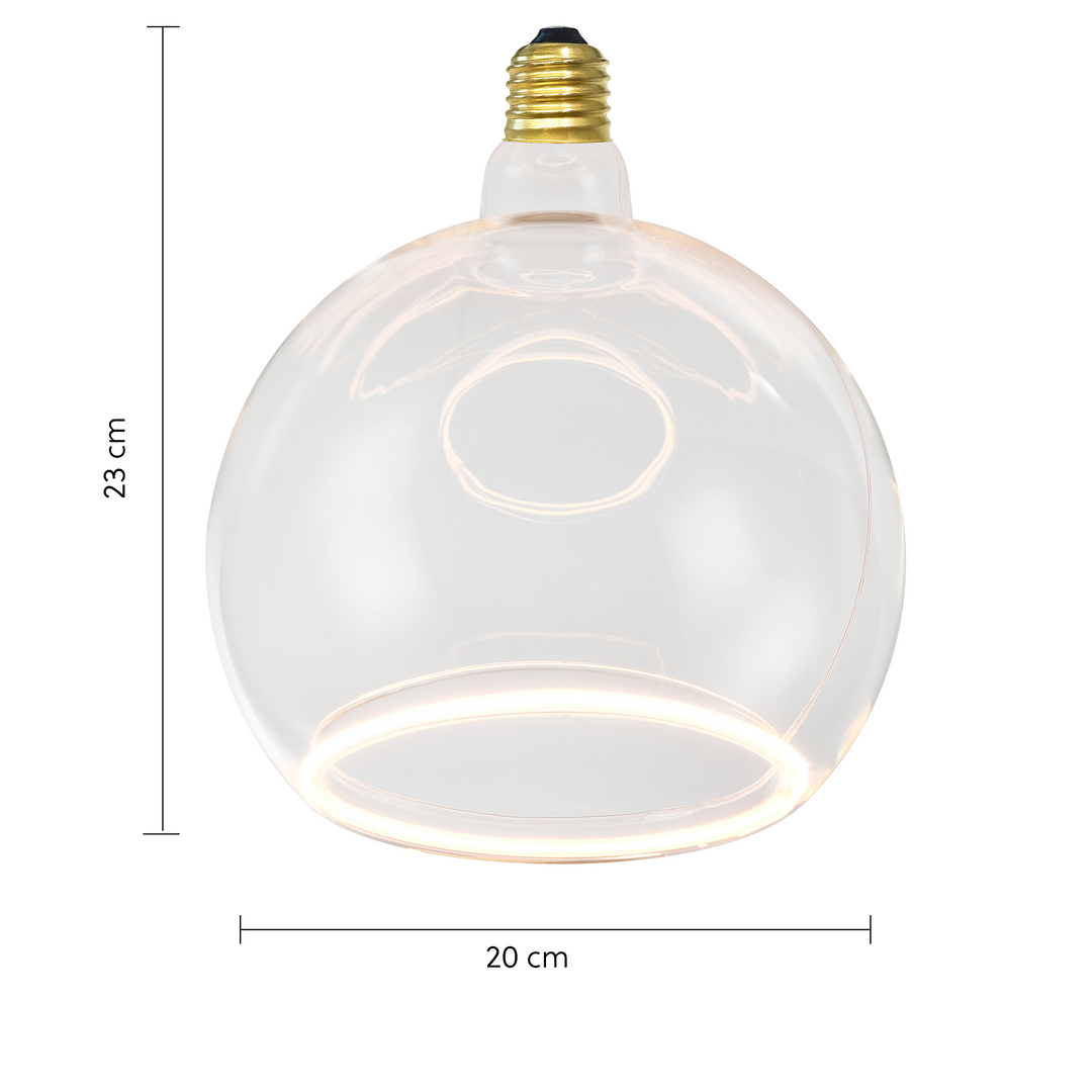 5W Roma XXL Globe Light Bulb Clear