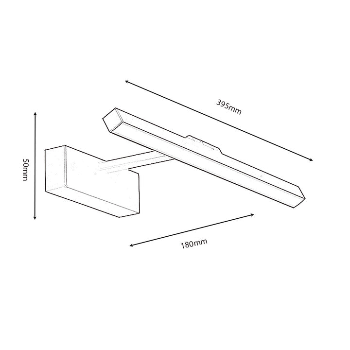 Modern LED Picture Light - 3 COLOURS