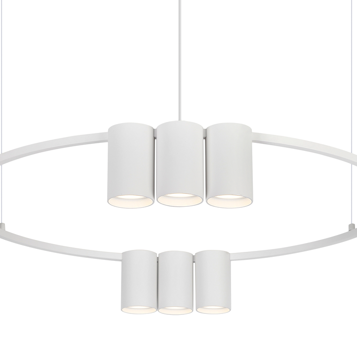 Europa Lighting Geneva Small Round Pendant - 3 COLOURS