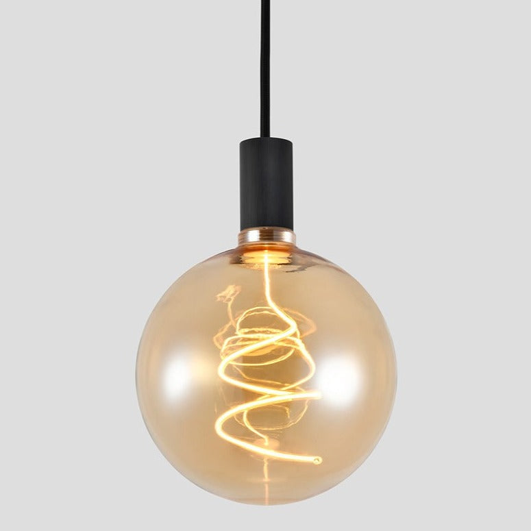 Extra Large Round Amber LED ES Light Bulb 