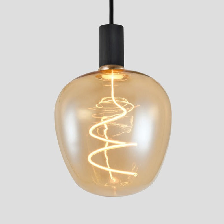 Extra Large Oval Shaped Amber LED ES Light Bulb 