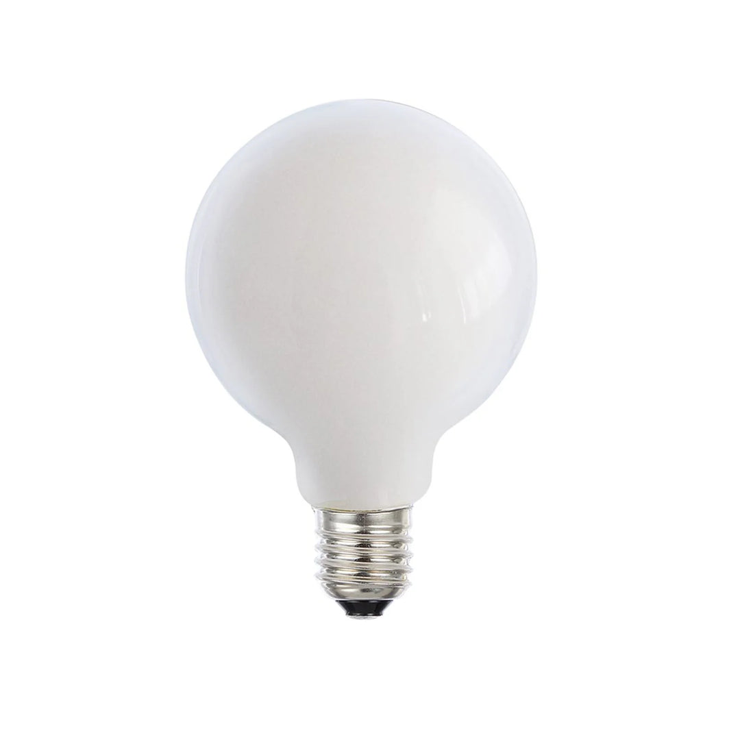 8W G125 XL Globe LED Light Bulb Opal