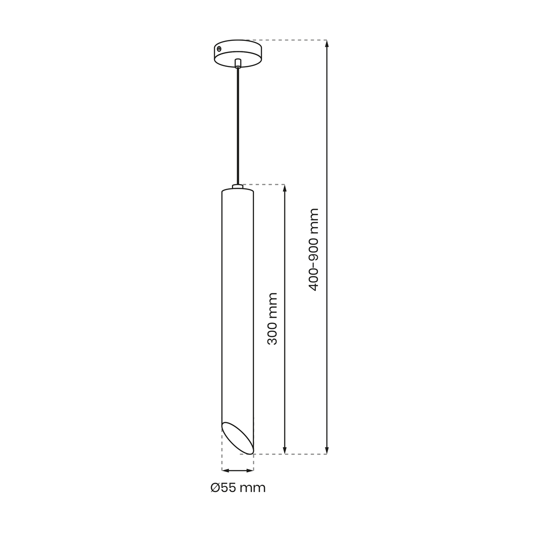 Europa Lighting Amsterdam Single Pendant