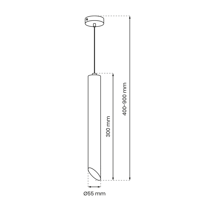 Europa Lighting Amsterdam Single Pendant