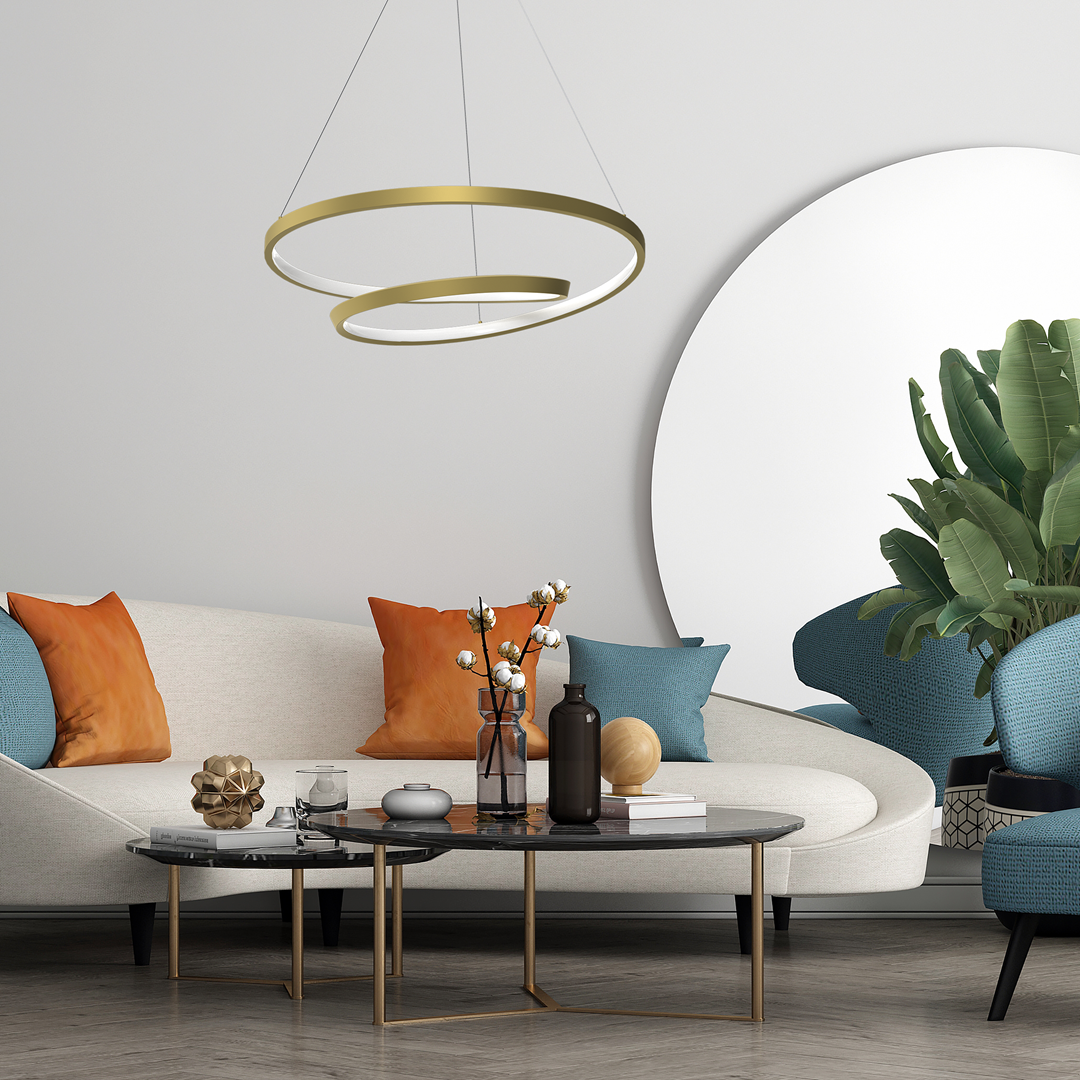 Europa Lighting Copenhagen LED Pendant - 2 COLOURS