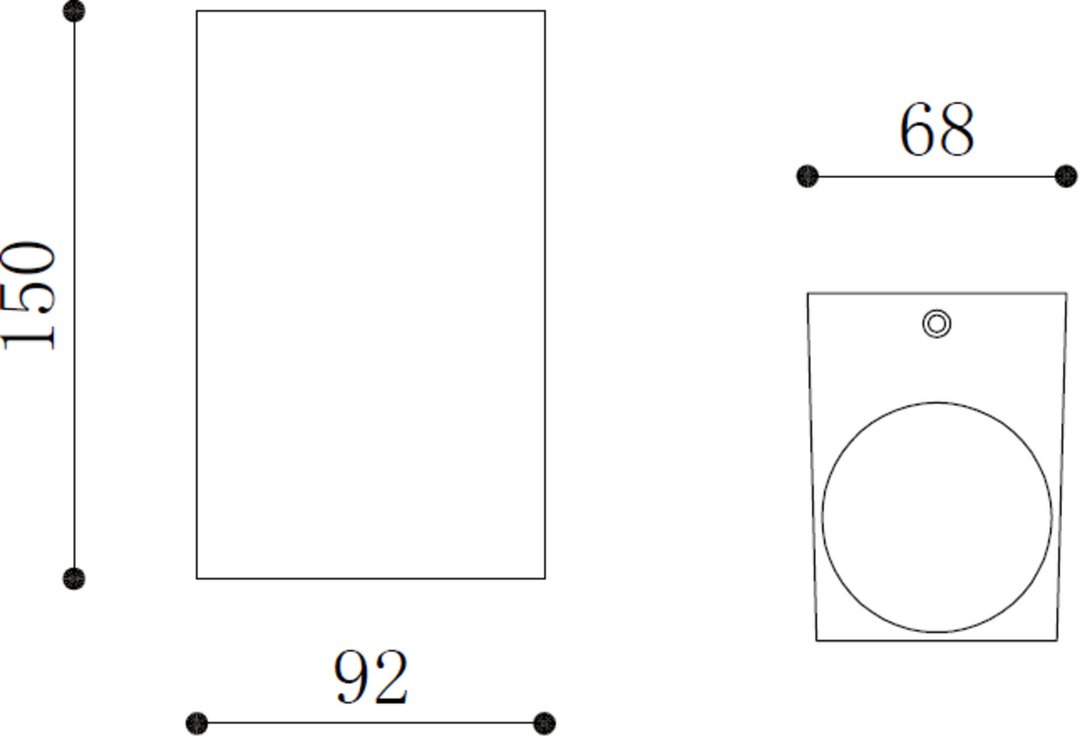Plymouth Coastal Outdoor Double Wall Light