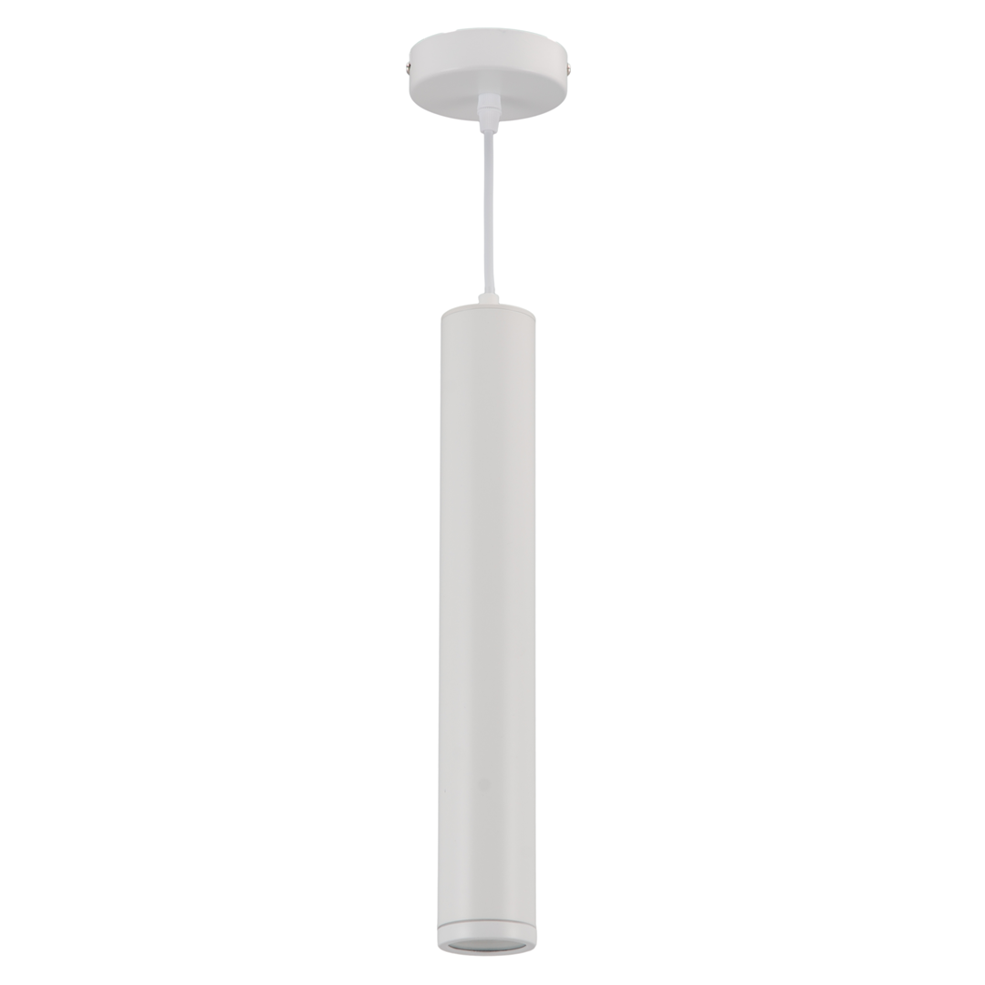 white simple long tube IP44 Bathroom Rated ceiling pendant pipe light