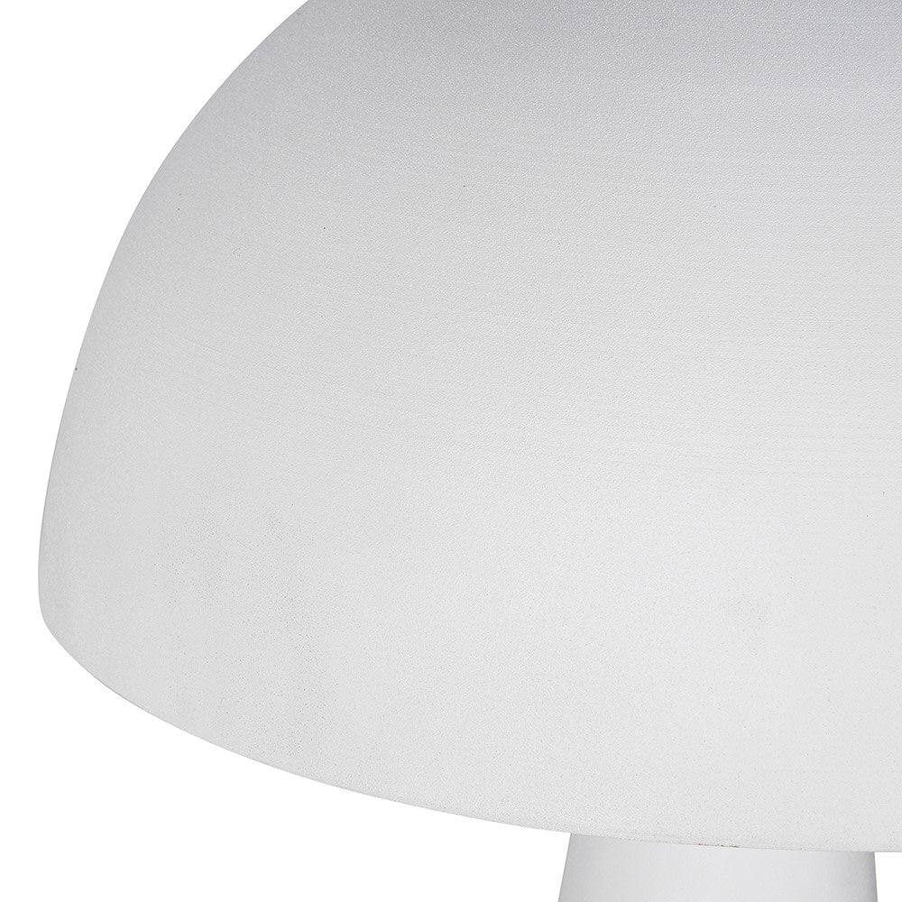 White Dome Table Lamp