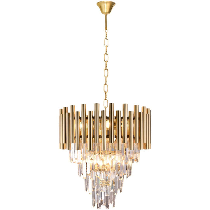 Turin Large Chandelier Gold