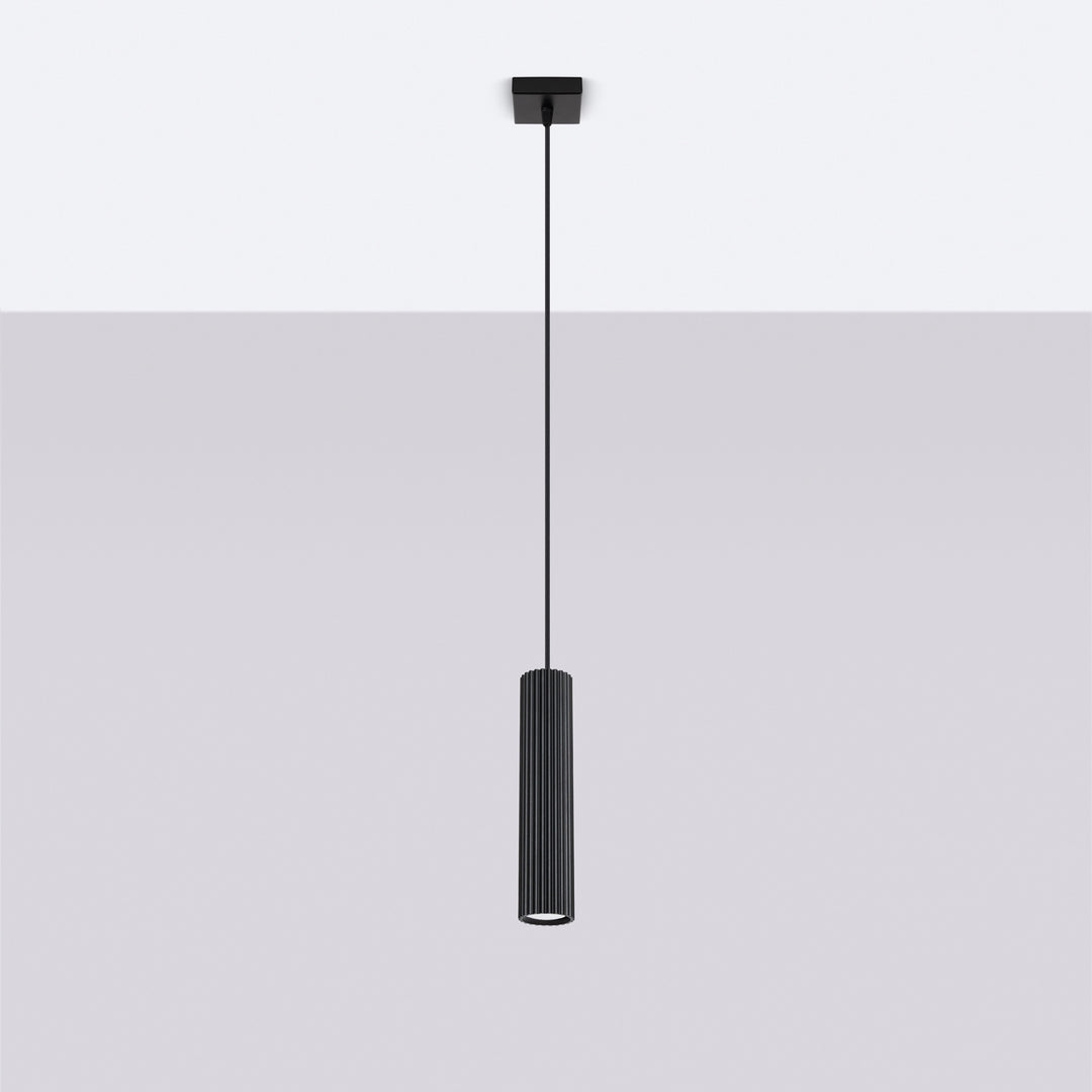 Nelson Ribbed Single Pendant - 2 Colours