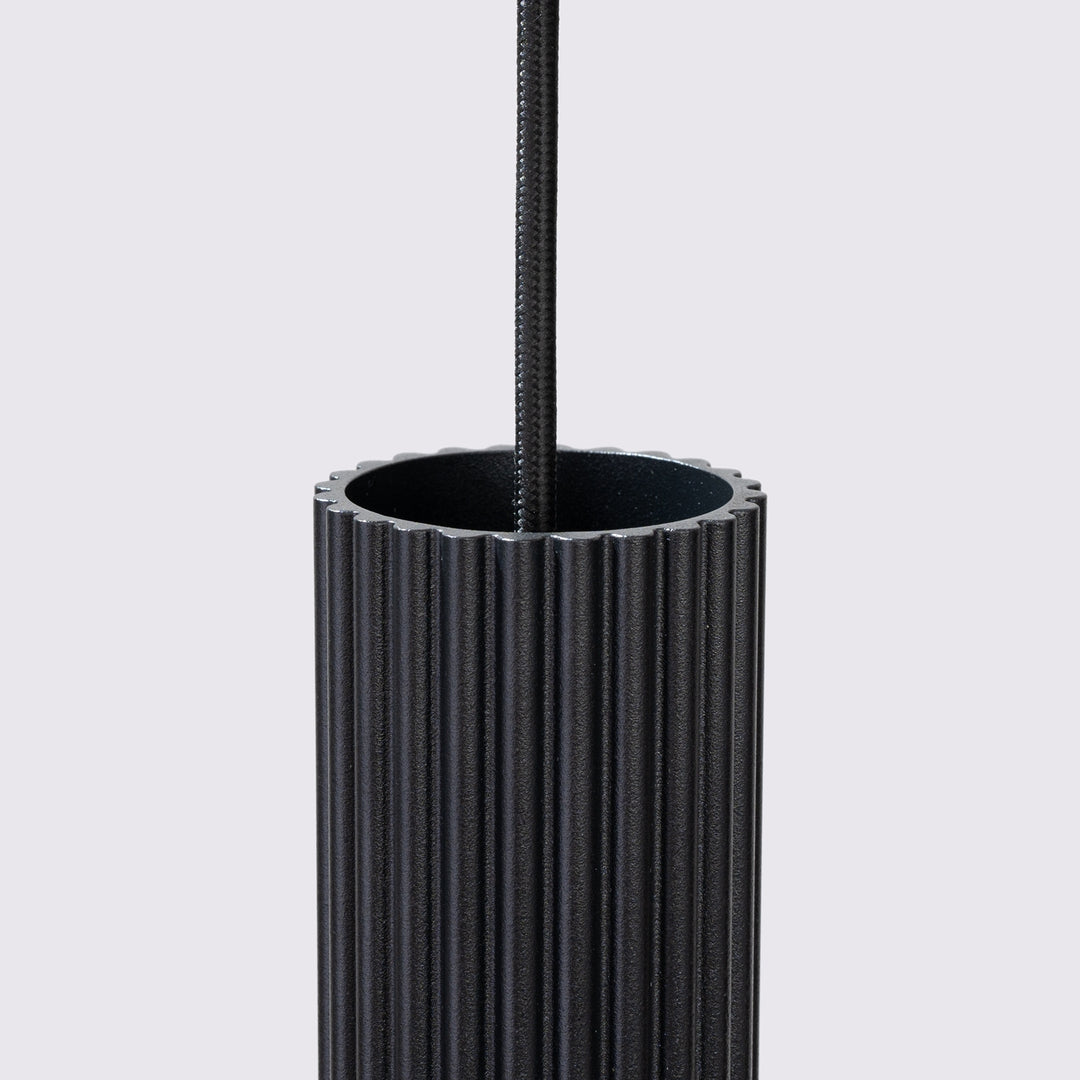 Nelson Ribbed Single Pendant - 2 Colours