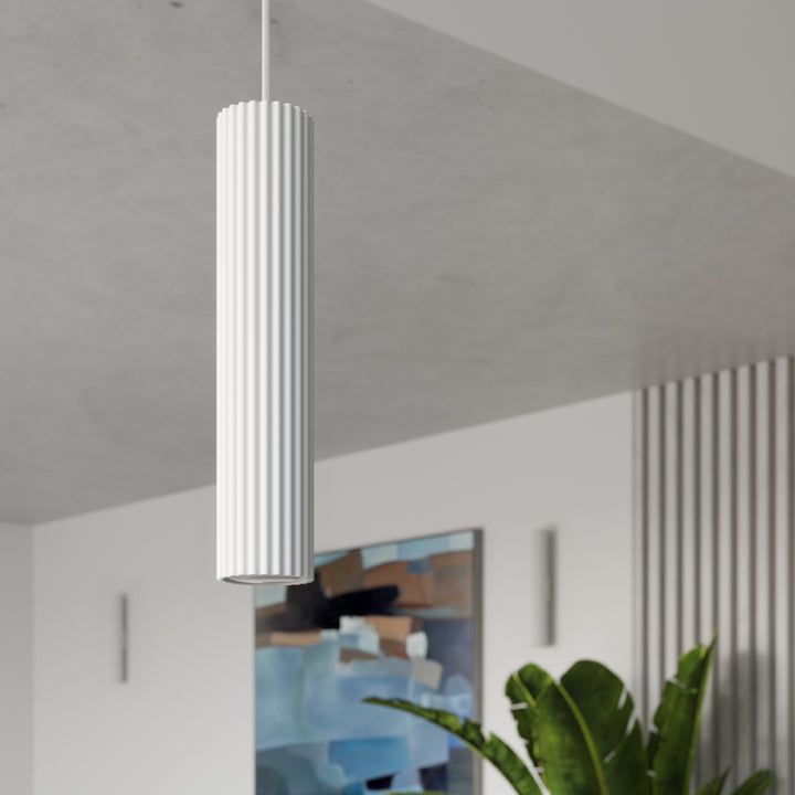 Nelson Ribbed Single Pendant - 2 Colours