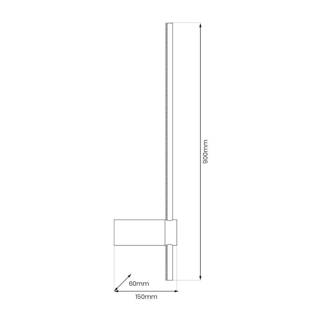 Nordic Stick Wall Light - 3 SIZES