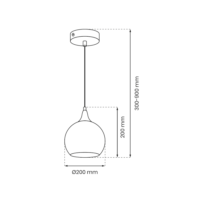 Monte Pendant Gold - 2 SIZES