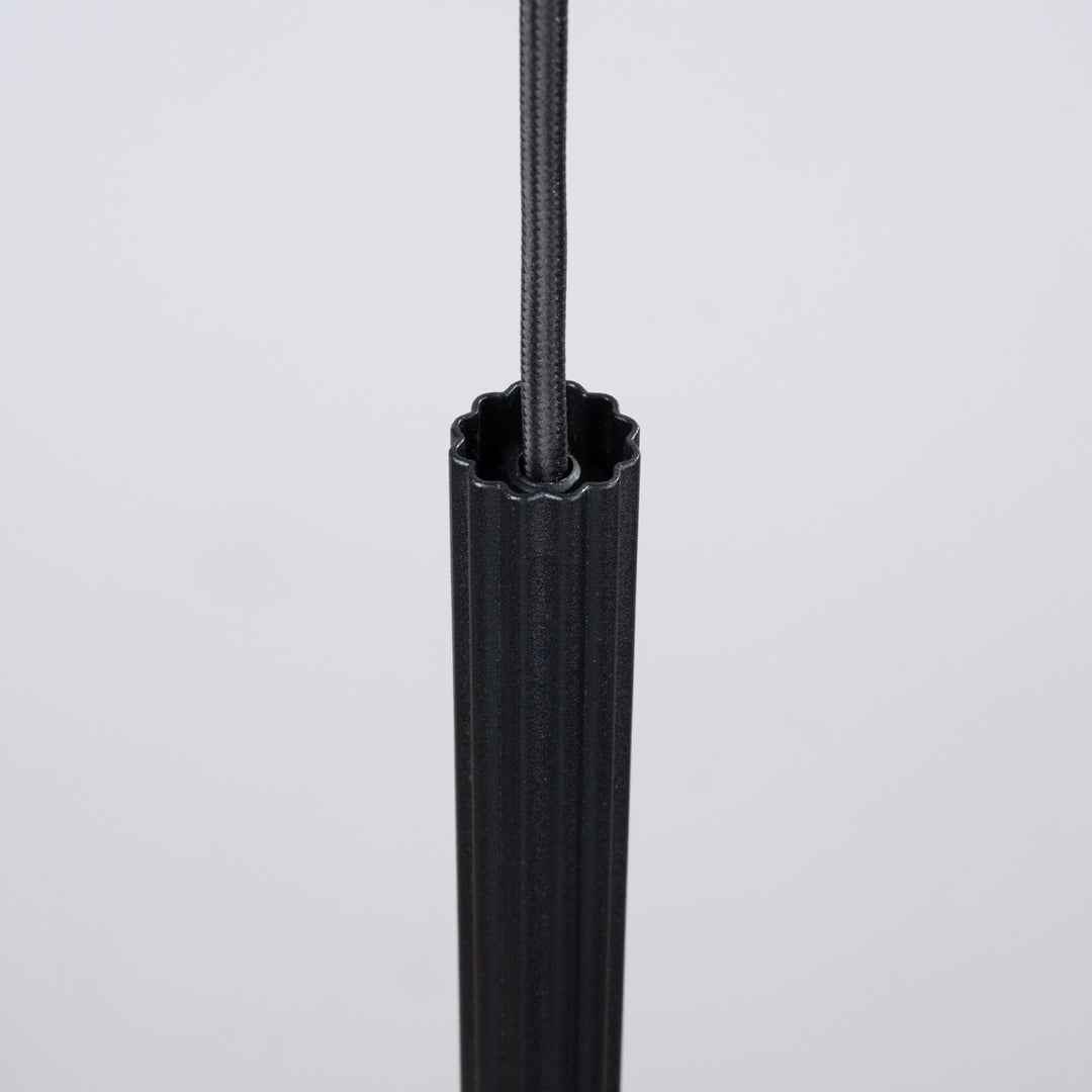 Argentia Ribbed Tube Pendant Light