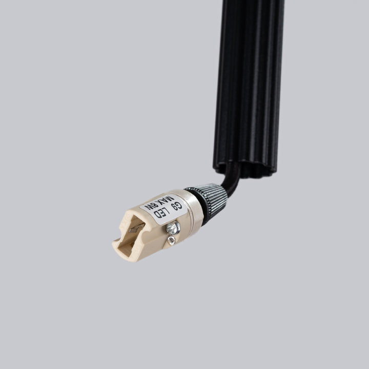 Argentia Ribbed Tube Pendant Light