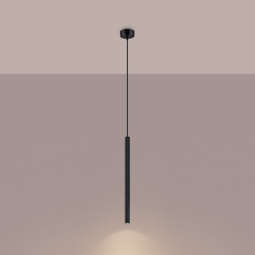 Argentia Ribbed Tube Pendant Light