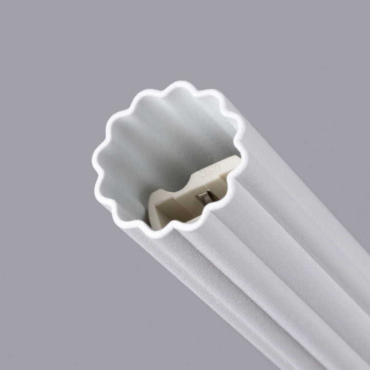 Argentia Ribbed Tube Pendant Light