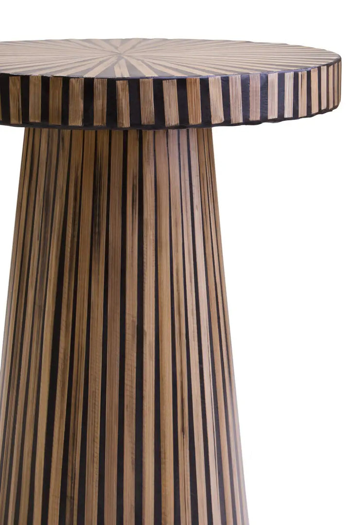 Wooden Black Side Table