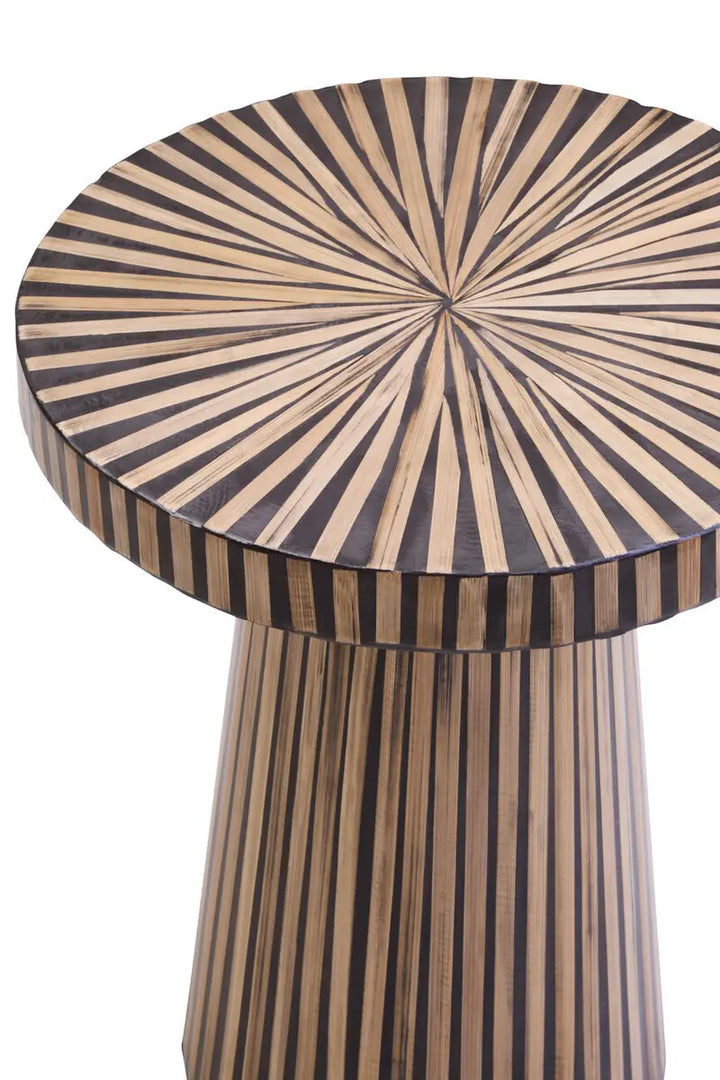 Wooden Black Side Table