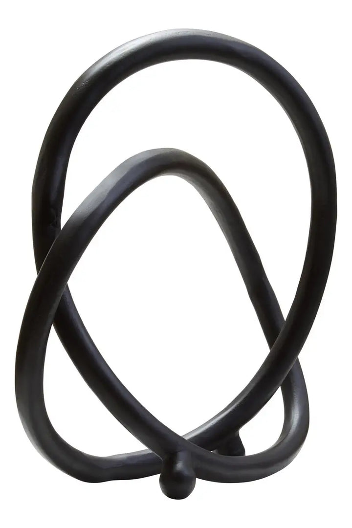 Large Twisted Knot Sculpture - 2 COLOURS