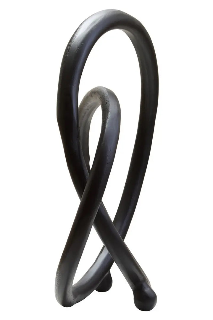 Large Twisted Knot Sculpture - 2 COLOURS