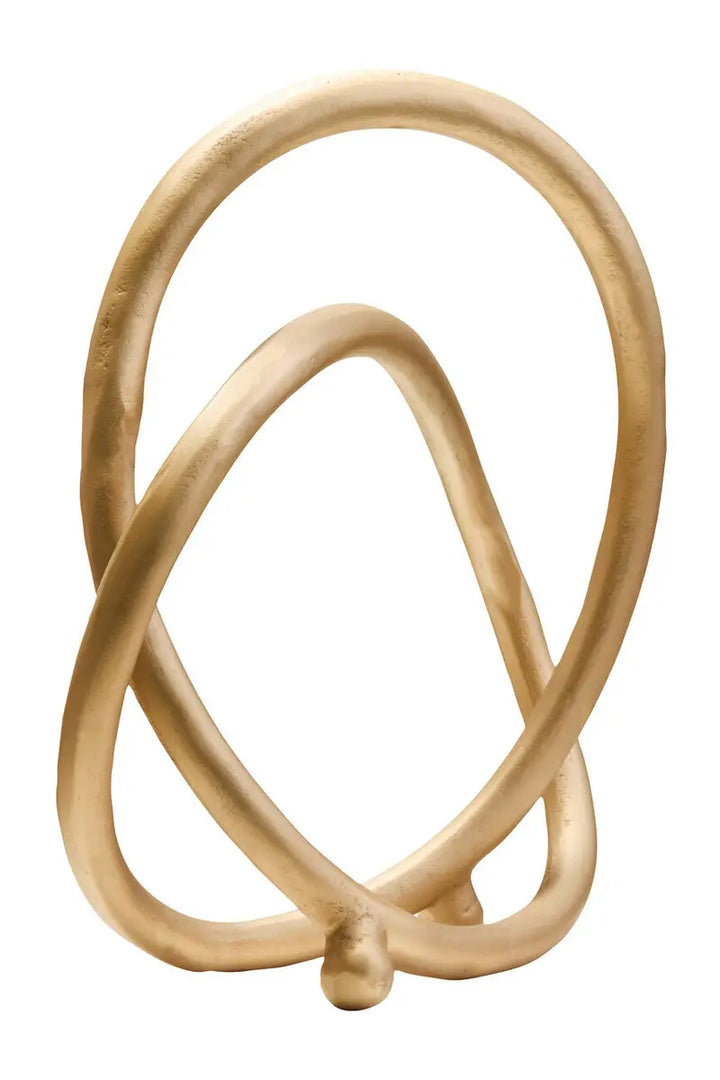 Large Twisted Knot Sculpture - 2 COLOURS