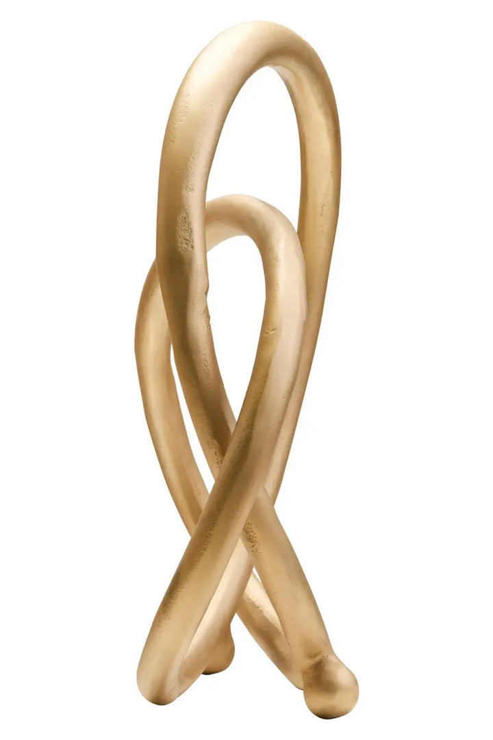 Large Twisted Knot Sculpture - 2 COLOURS